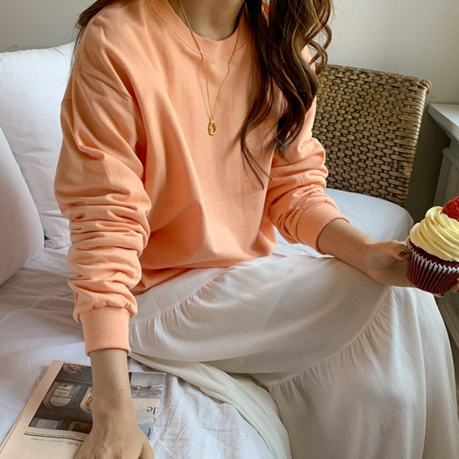 온더리버 온더 데일리 톤앤 베이직 맨투맨