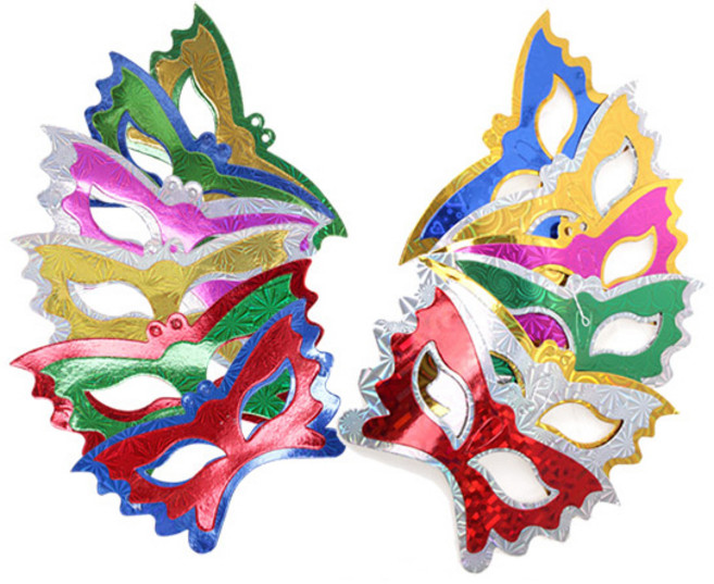 파티공구 종이가면세트60개입, 랜덤발송, 1세트