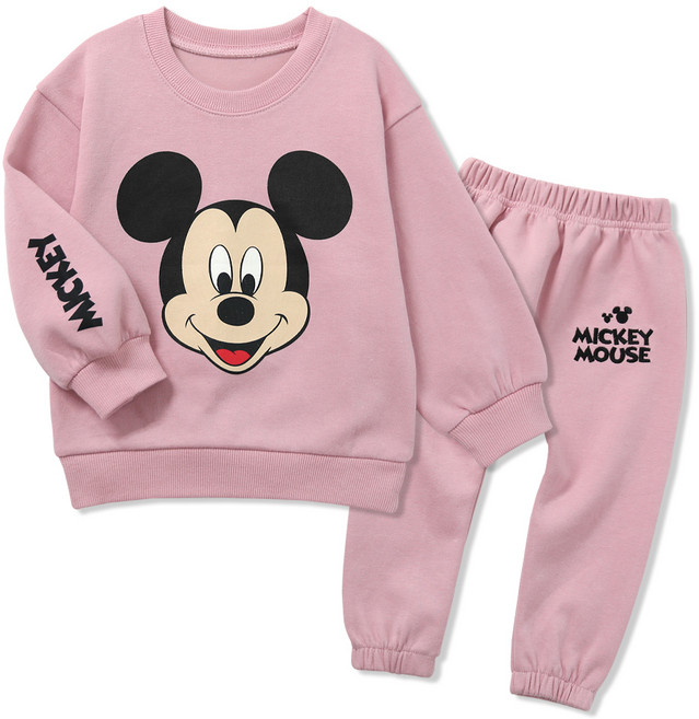 리틀래빗 아동용 D 또야 미키 봄가을 상하의 세트