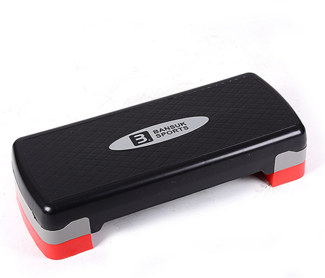 반석스포츠 에어로빅 스텝박스 2단, 블랙