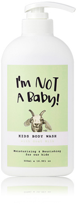 아임낫어베이비 키즈 바디워시, 500ml, 1개