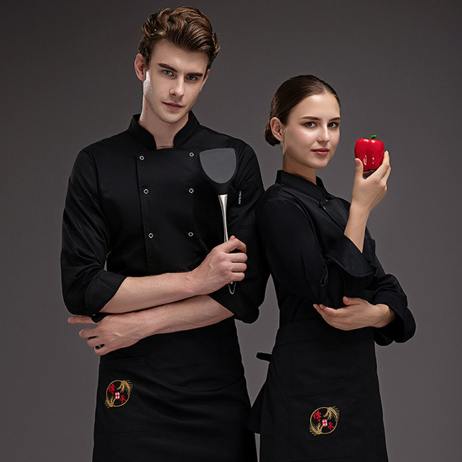 LOVINGLAB 男女通用長袖廚師服上衣 CLT-07