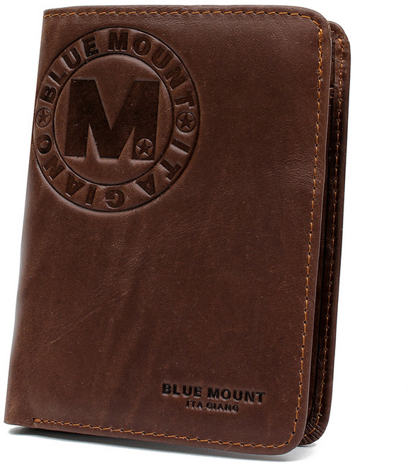 블루마운트 가죽 남성 중지갑 MJZ4183