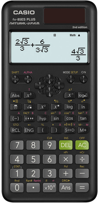 CASIO 卡西歐 工程用計算機, FX-85ES PLUS 2