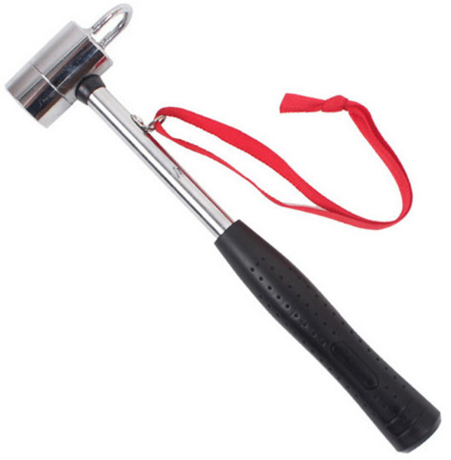 벅703 크롬 캠핑용 망치, 실버, 1개