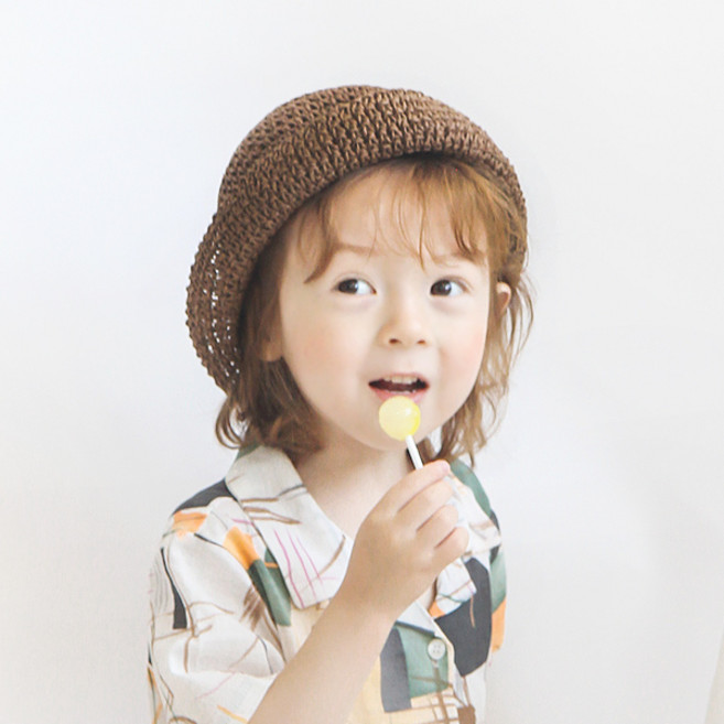 베이비블리 유아동용 뮤뮤채플 모자