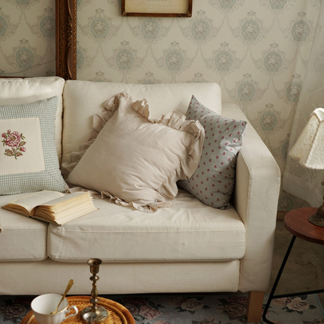 데코뷰 프렌치 플라워 쿠션커버