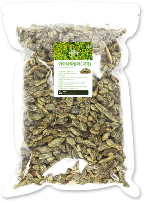 드랍쉽 회화나무열매 괴각, 1kg, 1개