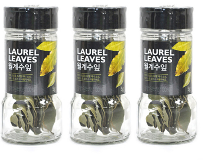 성진 월계수잎 병, 5g, 3개