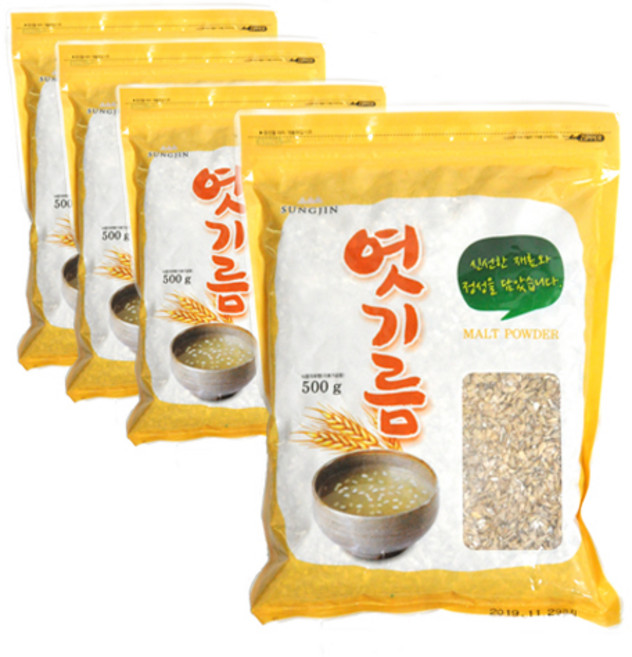 성진 엿기름, 500g, 4개