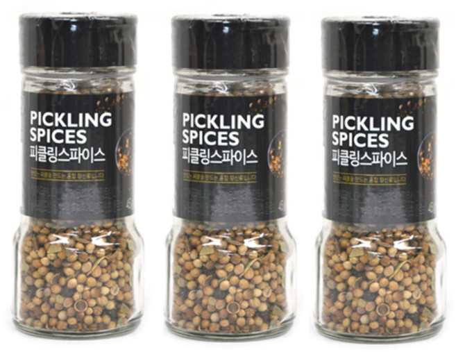 성진 피클링 스파이스 병, 45g, 3개
