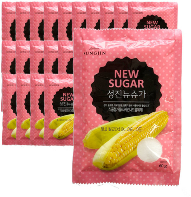 성진 뉴슈가, 60g, 20개