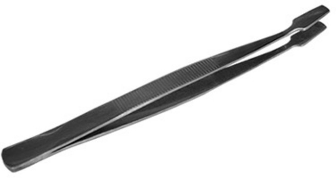 와이츄 속눈썹 집게 슬림형, 실버, 1개