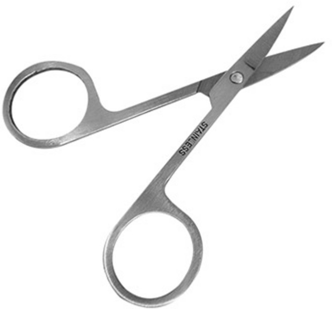 와이츄 속눈썹 가위, 실버, 1개