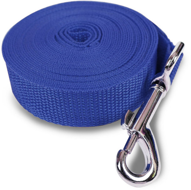 딩동펫 반려동물 프리 롱리드줄, 블루, 1개