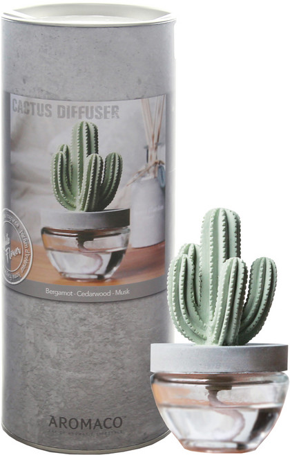 아로마코 선인장 디퓨저, 화이트플라워, 100ml, 1개