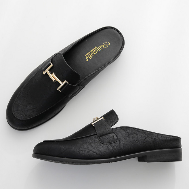 코모드 남성용 키투라 가죽블로퍼