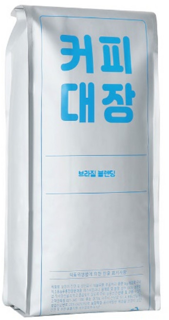 커피대장 브라질 블랜딩 원두커피, 홀빈, 1kg, 1개