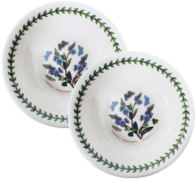 포트메리온 보타닉가든 로우 뉴볼 W 18cm x H 4cm, 혼합색상, 2개