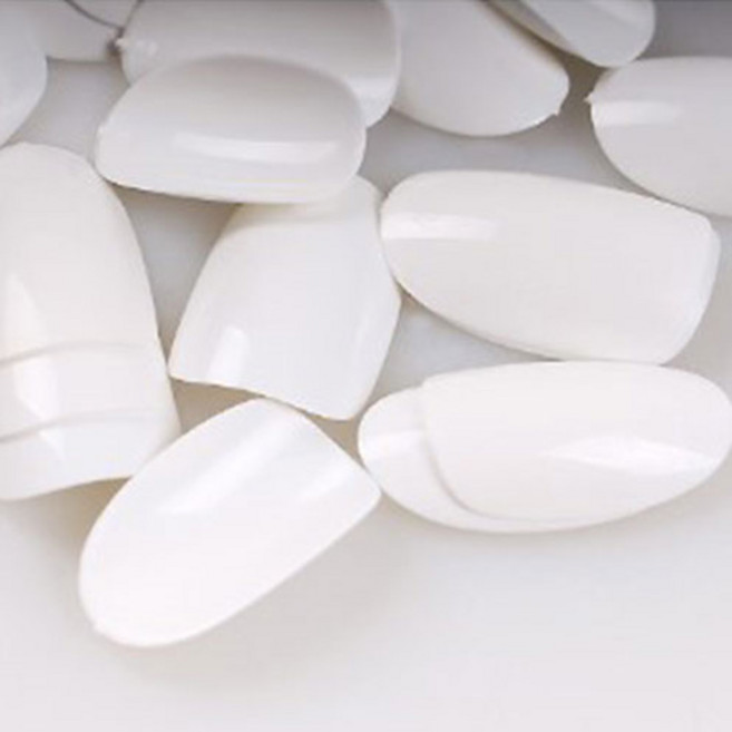 Donawa 指甲片 CW-01 100片, White Color, 2盒
