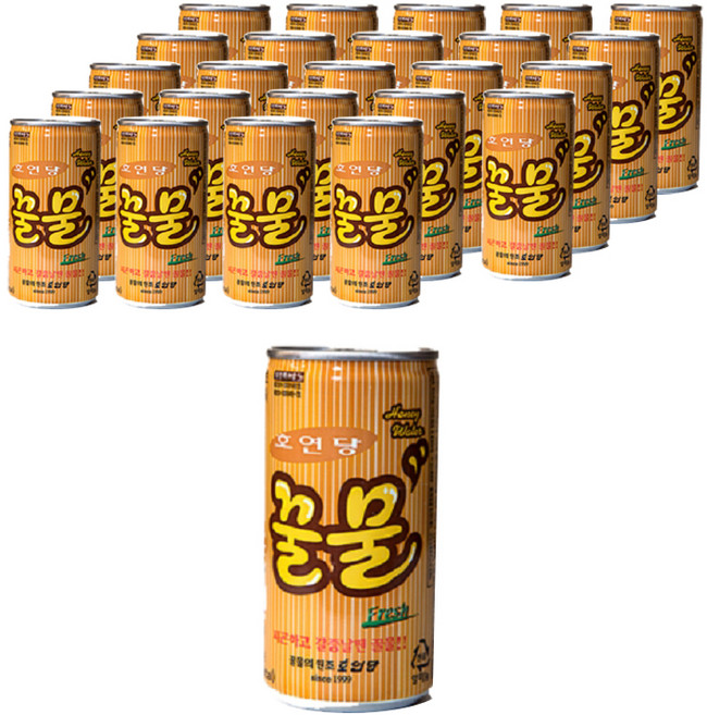 호연당 꿀물캔, 175ml, 30개