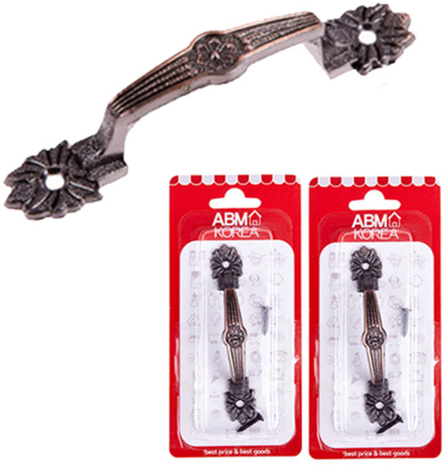 에이비엠코리아 문손잡이 철재, 3개