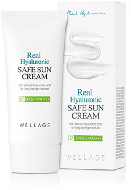 웰라쥬 리얼 히알루로닉 세이프 선크림 SPF50+ PA++++, 50ml, 1개