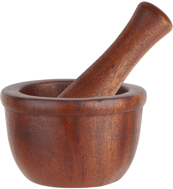니코트 아카시아 나무 절구통 + 공이 세트, 1세트