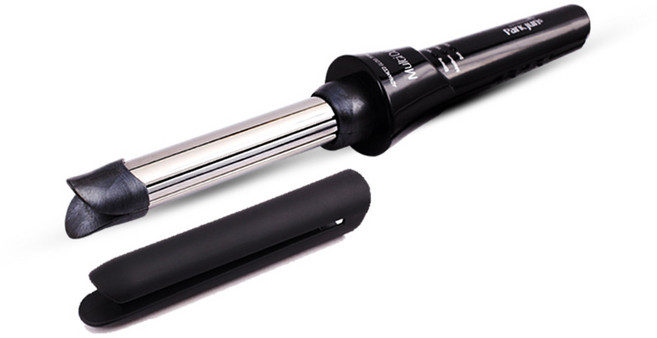 박준뷰티랩 프리미엄 멀티컬 봉 고데기, PJP-1225, 블랙