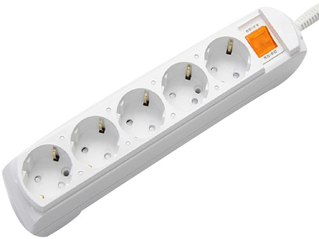 지앤탭 접지 통합절전형 멀티탭 5구 GS-C16A5 + 안전커버 랜덤발송 2p 세트, 10m, 혼합색상, 1세트