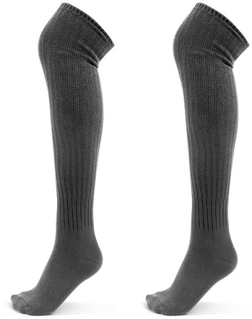 데비 논슬립 필라테스 요가 두툼 골지 니삭스 01 2켤레