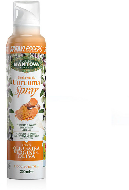만토바 엑스트라버진 올리브오일 스프레이 강황, 200ml, 1개
