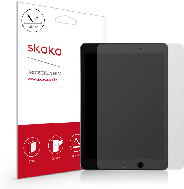 스코코 저반사 태블릿 액정보호필름, 1개