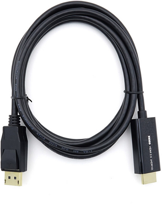 컴스 미니 디스플레이포트 HDMI 변환 케이블 DM833, 1개