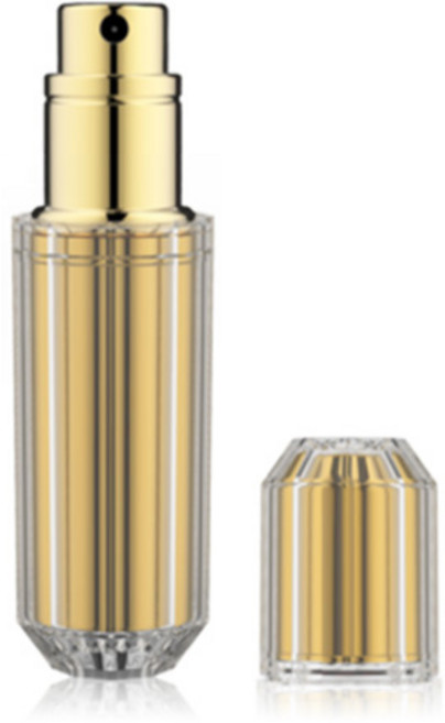 트라발로 비쥬 오발 향수케이스, 골드, 1개