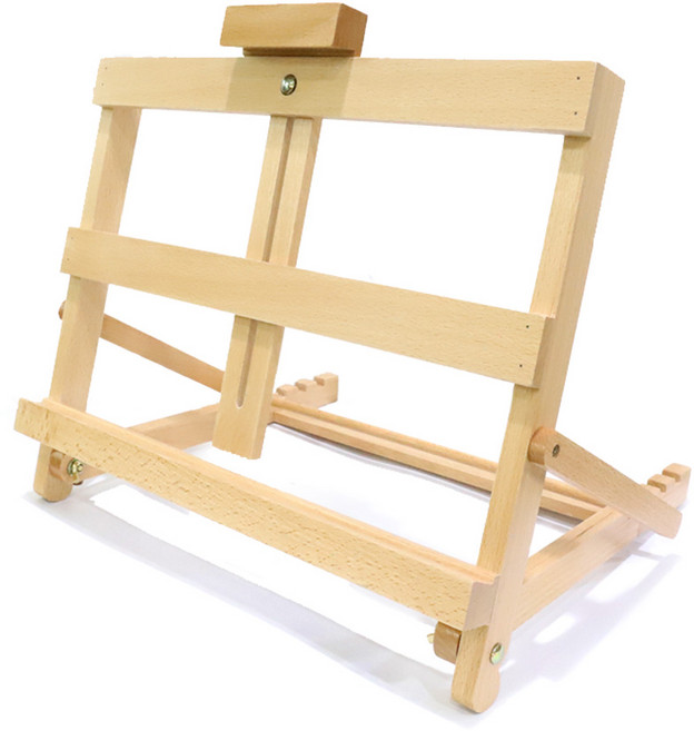 접이식 나무 휴대용 테이블 이젤