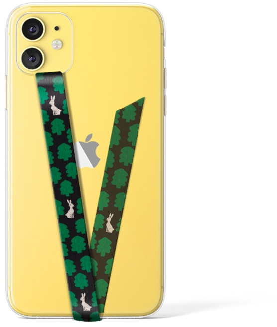 스미스브라더스 휴대폰 스트랩, 우드레빗, 1개