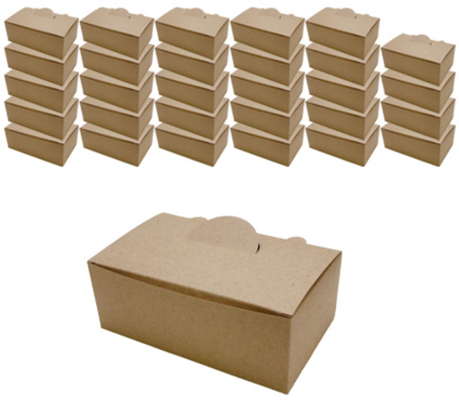 더담다 크라프트 치킨박스 중, 1개입, 30개