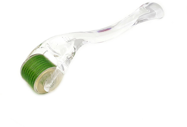 리프티 더마롤러 540핀 MTS 홈케어 미용기기 1.0mm, 녹색, 1개