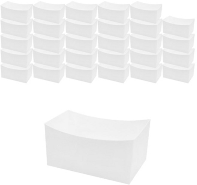 더담다 무지 햄버거 토스트 트레이, 30개