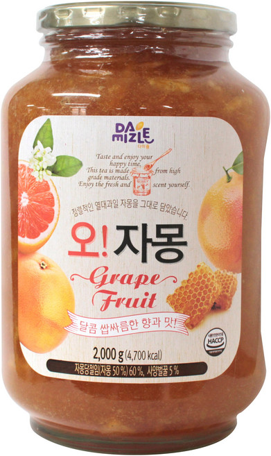 다미즐 오 자몽, 2kg, 1개입, 1개