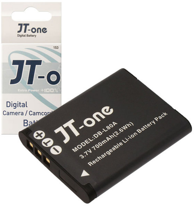 제이티원 디지털카메라 호환배터리, DB-L80A
