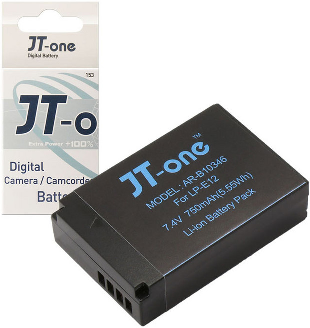 제이티원 디지털카메라 호환배터리, LP-E12