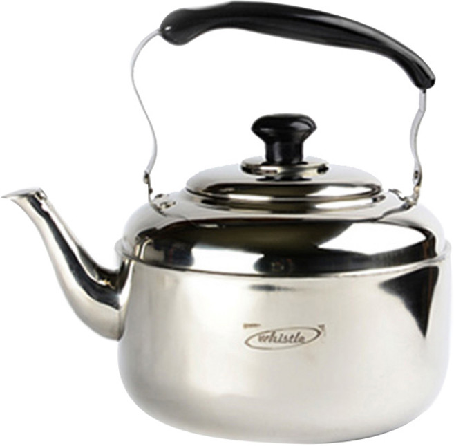 퀸센스 휘슬 스텐주전자, 4L, 혼합색상, 1개
