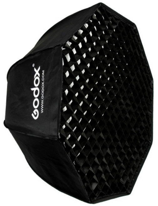 고독스 엄브렐러 보웬스 마운트 팔각타입 소프트박스 + 허니컴그리드, SB-USW OCTA80, 1세트