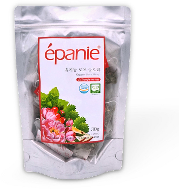 에빠니 유기농 로즈글로리차 티백, 1.5g, 20개입, 1개