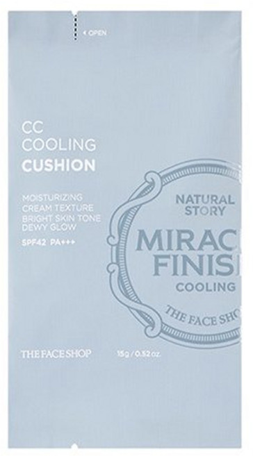 더페이스샵 씨씨쿨링쿠션 SPF42 PA+++ 15g, V203리필, 1개