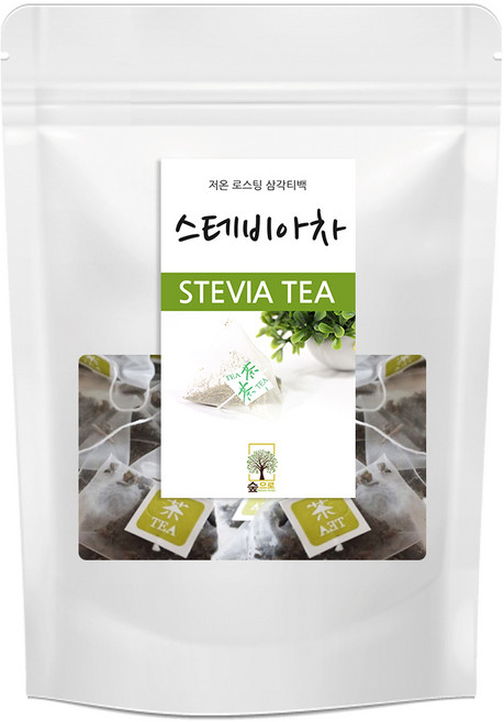 숲으로 스테비아차 삼각티백, 1g, 100개입, 1개