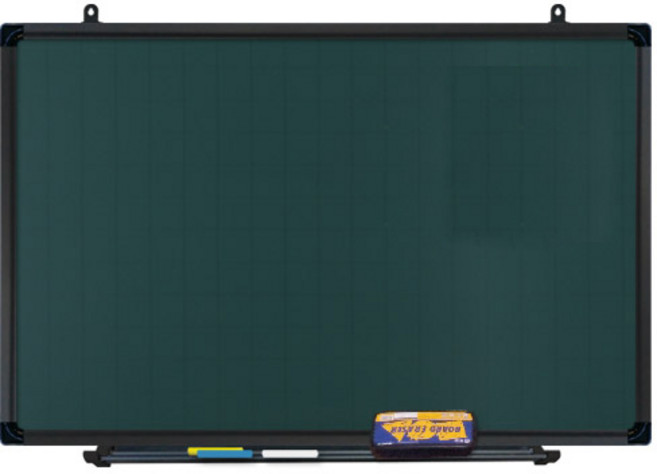 영남칠판 자석 분필 칠판 블랙, 알루미늄