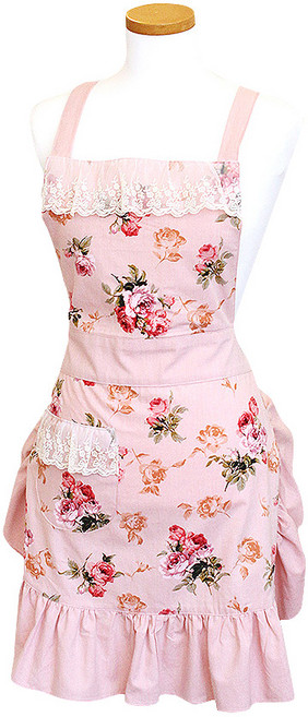그린앤아트 글로리아 앞치마, 핑크, 1개